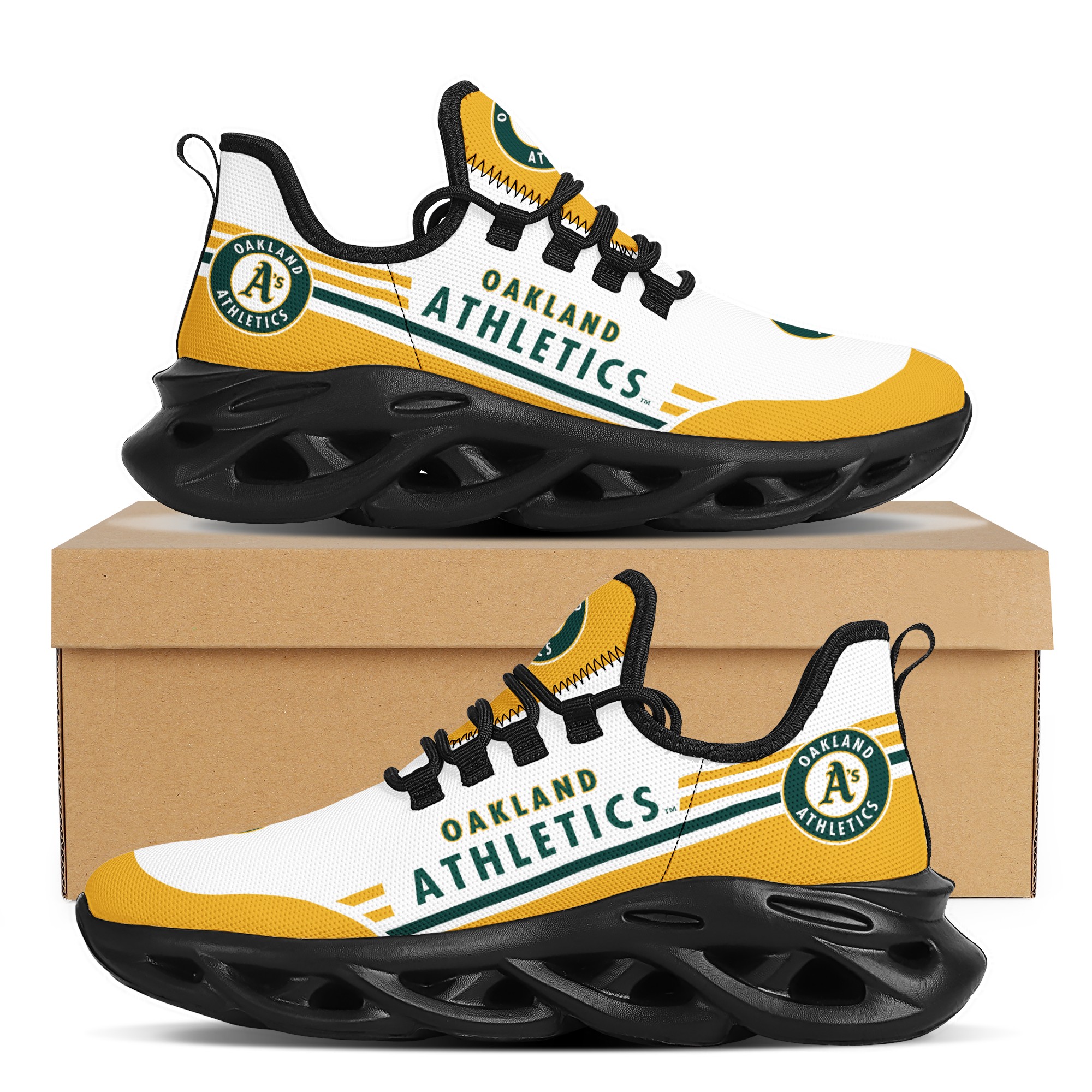 Men's Oakland Athletics Flex Control Sneakers 004